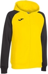JOMA Academy IV Kapuzen-Trainingsjacke M&auml;dchen 901 - gelb/schwarz 152