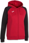 JOMA Academy IV Kapuzen-Trainingsjacke M&auml;dchen 601 - rot/schwarz 152
