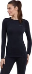 Falke 33311-3000, FALKE Wool Tech langarm Unterhemd Damen 3000 - black S