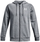 UNDER ARMOUR Essential Fleece Kapuzenjacke Herren 012 - pitch gray medium