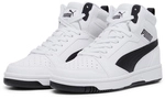 PUMA Rebound V6 Mid-Top Sneaker Kinder 02 - PUMA white/PUMA black 35.5