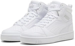 PUMA Rebound V6 Mid-Top Sneaker Kinder 05 - PUMA white/cool light gray 35.5