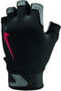 NIKE Ultimate Fitness Gloves Trainingshandschuhe Herren 074 black/LT crimson/LT