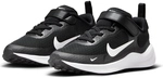 NIKE Revolution 7 Sneaker mit Klettverschluss Kinder 003 - black/white-white 25
