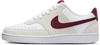 NIKE Court Vision Low Sneaker Damen 100 - white/team red/adobe/dragon red 40.5