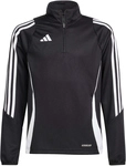 adidas Tiro 24 Training-Sweatshirt Kinder IJ9952 - black/white 164