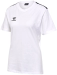 hummel hmlAUTHENTIC Baumwoll-Shirt Damen 9001 - white XS