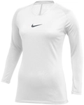 NIKE Park Dri-FIT First Layer langarm Funktionsshirt Damen 100 - white/cool...