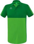 erima Six Wings Poloshirt green/smaragd XXL