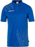 uhlsport Score 26 Poly Poloshirt Kinder 182 - azurblau/wei&szlig; 140