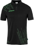 uhlsport Score 26 Poly Poloshirt Kinder 222 - schwarz/fluo gr&uuml;n 140