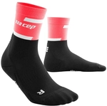 CEP Mid-Cut V4 Laufsocken Damen 388 - pink/black II (34-37)