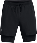 UNDER ARMOUR Launch 5'' 2in1 Laufshorts Herren 001 - black/black/reflective 3XL