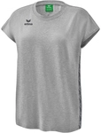 erima Essential Team T-Shirt Damen hellgrau melange/slate grey 34