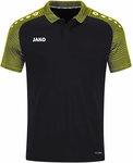 JAKO Performance Poloshirt Damen schwarz/soft yellow 34