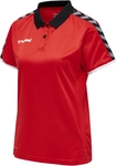 hummel Authentic Funktions-Poloshirt Damen true red XS