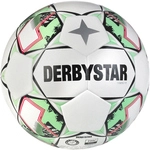 DERBYSTAR Tempo TT Trainingsfu&szlig;ball wei&szlig;/gr&uuml;n/schwarz 5