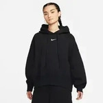 NIKE Sportswear Phoenix Over-Oversized Fleece Hoodie Damen 010 - black/sail XS
