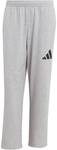 adidas Essentials Wide Leg 3-Streifen Logo Jogginghose Herren JF3606 - medium grey