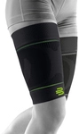 BAUERFEIND SPORTS Kompressionsbandage Oberschenkel schwarz, extra long, Gr. XL