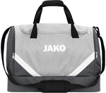 JAKO Iconic Sporttasche mit Bodenfach 839 - soft grey/anthra light M (60 Liter)