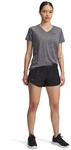 UNDER ARMOUR Tech Play Up Trainingsshorts Damen 001 - black/castlerock L