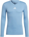 adidas Team Base langarm Funktionsshirt Herren GN7507 - team light blue L