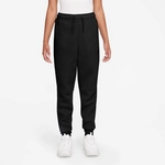 NIKE Sportswear Tech Fleece Jogginghose M&auml;dchen 010 - black/black/black S (128-137