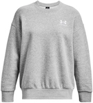 UNDER ARMOUR Essential OverSized Fleece Shirt Damen 012 - mod gray light