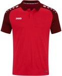 JAKO Performance Poloshirt Damen rot/schwarz 44