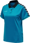 hummel Authentic Funktions-Poloshirt Damen celestial XXL