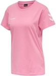 hummel GO Baumwoll T-Shirt Damen kurzarm cotton candy XS