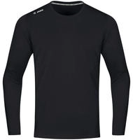 JAKO Run 2.0 langarm Laufshirt Kinder schwarz 140