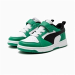PUMA Rebound V6 Lo AC+ Sneaker mit Klettverschluss Kinder 05 - PUMA white/PUMA