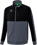 erima Six Wings Worker Trainingsjacke slate grey/schwarz S