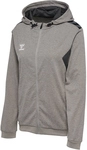 hummel hmlAUTHENTIC Poly Kapuzenjacke Damen 2006 - grey melange XS