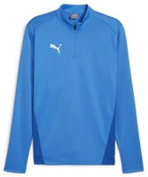 PUMA teamGOAL 1/4-Zip Trainings-Top Herren 02 - electric blue lemonade/puma