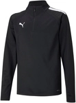PUMA teamLIGA 1/4-Zip Top Kinder PUMA black/PUMA white 128