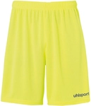 uhlsport Center II Shorts ohne Innenslip fluo gelb/schwarz 116