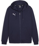 PUMA teamGOAL Casuals Kapuzenjacke Herren 06 - PUMA navy/PUMA white L