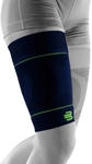 BAUERFEIND SPORTS Kompressionsbandage Oberschenkel marineblau, extra long, Gr....
