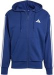 adidas Essentials 3-Streifen French Terry Sweatjacke Herren JE6341 - dark blue/white