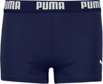 PUMA Swim Logo Trunk Badehose Jungen 02 - navy 116