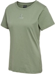 hummel Active Chevrons T-Shirt Damen 6005 - sea spray XS