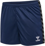 hummel hmlAUTHENTIC Polyester Shorts Damen 7026 - marine XS