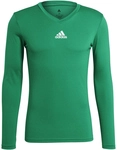 adidas Team Base langarm Funktionsshirt Herren GN7504 - team green L