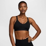 NIKE Indy Medium Support Padded Adjustable Sport-BH Damen 010 - black/black M