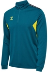 hummel hmlAUTHENTIC 1/2-Zip Sweatshirt 6834 - blue coral/sulphur spring S