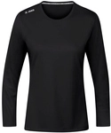 JAKO Run 2.0 langarm Laufshirt Damen schwarz 40