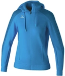 erima EVO STAR Kapuzen-Trainingsjacke Damen curacao/mykonos 34
